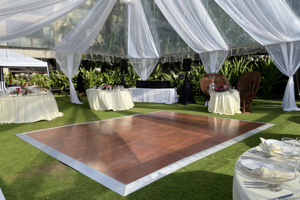 Kustom Sounds Kauai Wedding Dance Floors