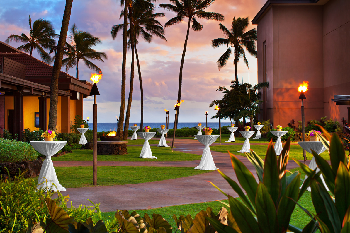 Ocean Courtyard Reception