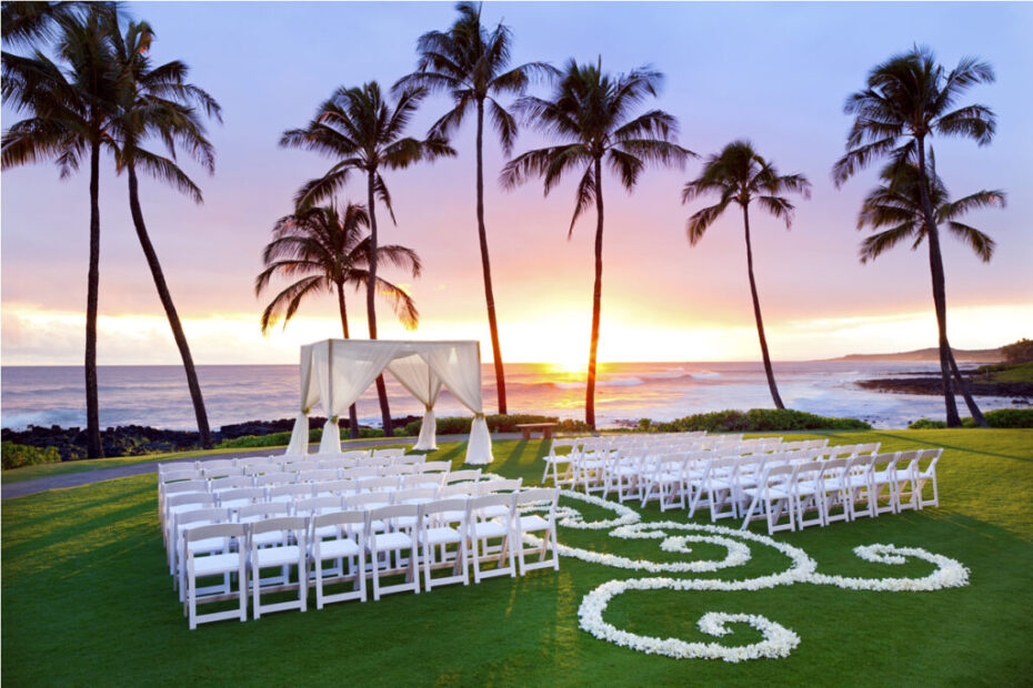 Ocean Lawn Wedding