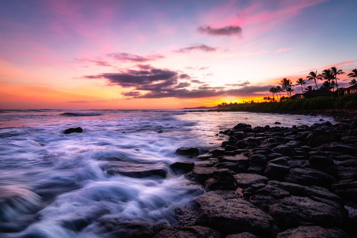 iEcho Kauai Sunset